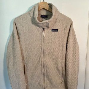 Patagonia Women's Full Zip Textured Fleece with High Neck - Small